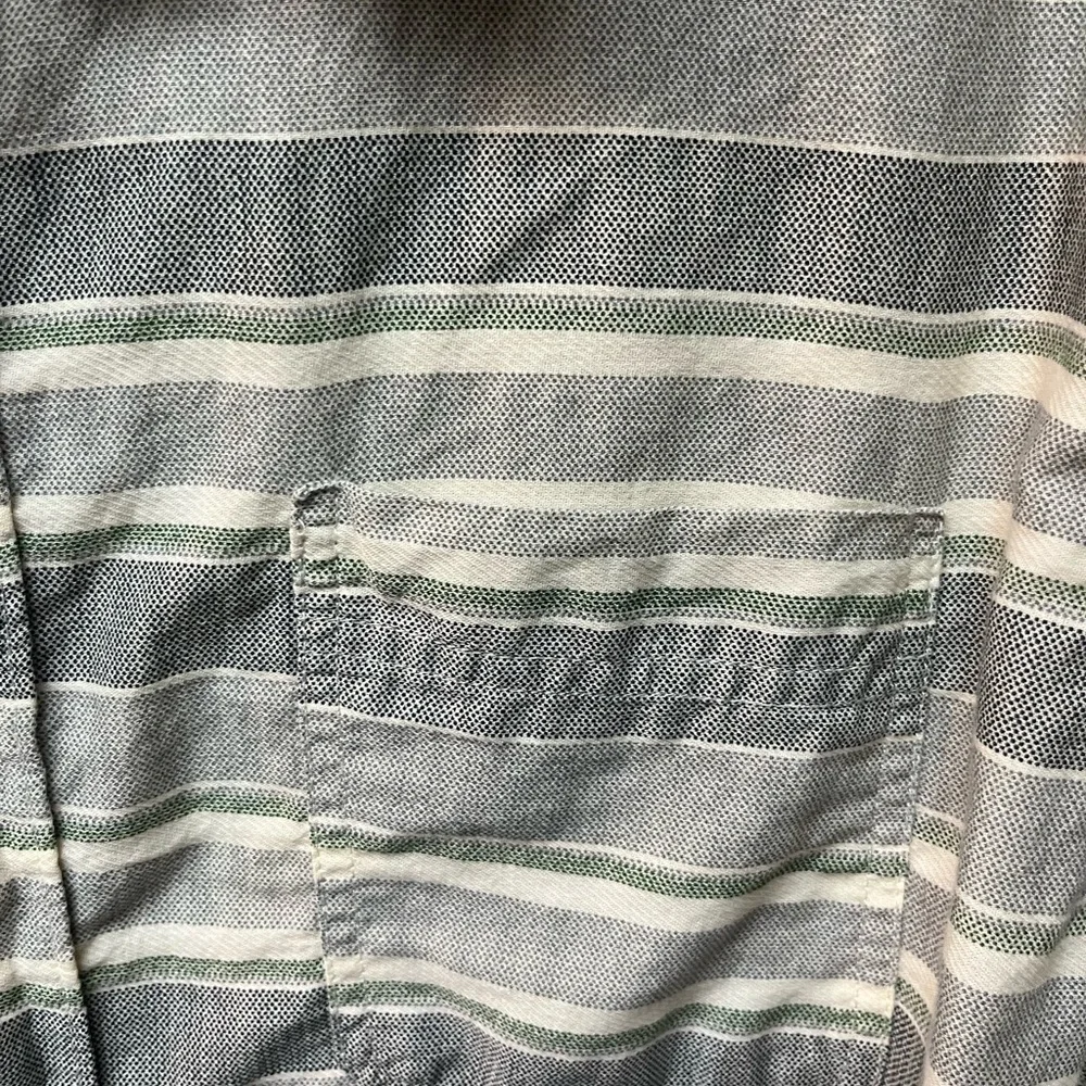 Carbon Multicolor Striped Slim Fit Shirt Large - Picture 2 of 5